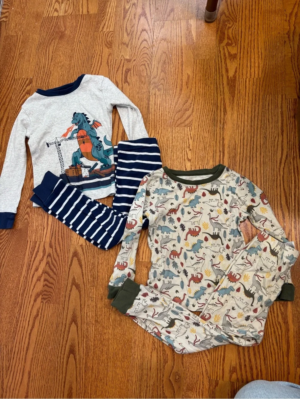 Carter's Gray and Navy Dinosaur Toddler Top